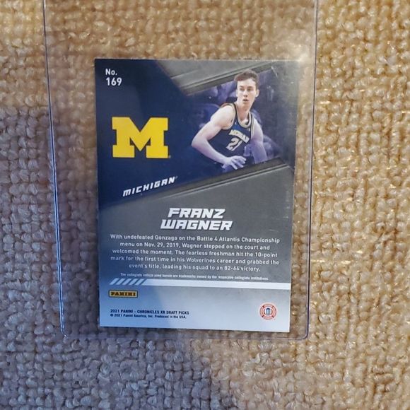 2021 Panini Chronicles XR #432 FRANZ WAGNER Rookie Card - Picture 2 of 2